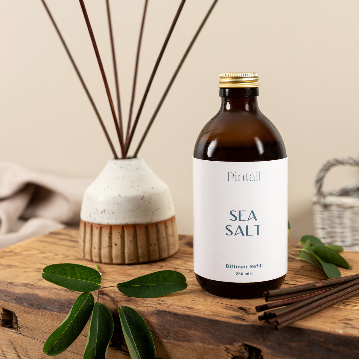 Sea Salt Reed Diffuser Refill - Pre Order for October Dispatch