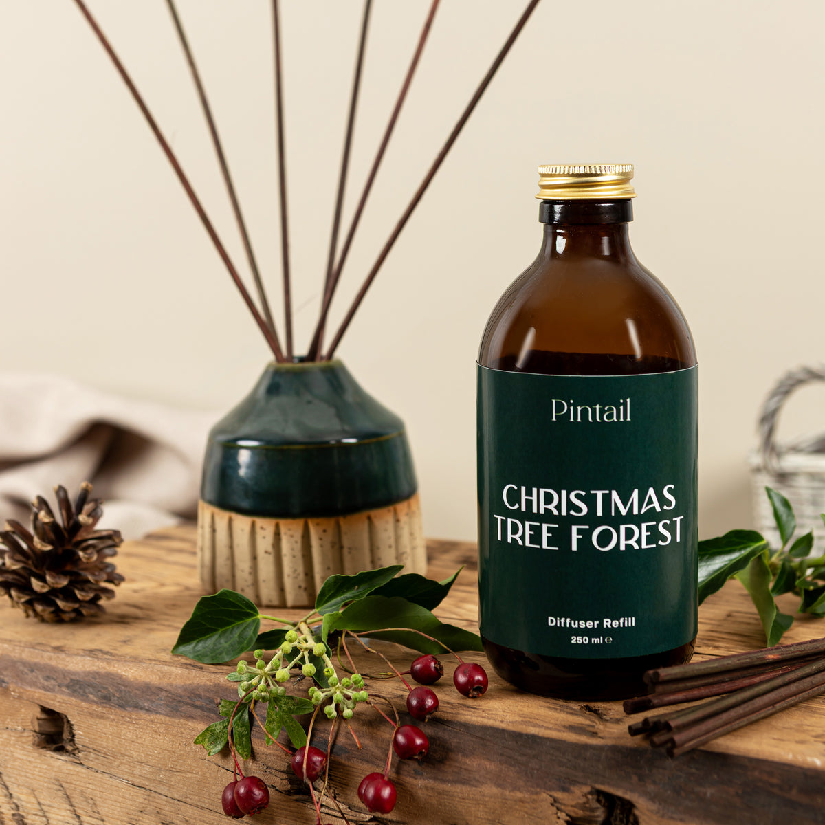 Christmas Tree Forest Reed Diffuser Refill - Pre Order for October Dispatch