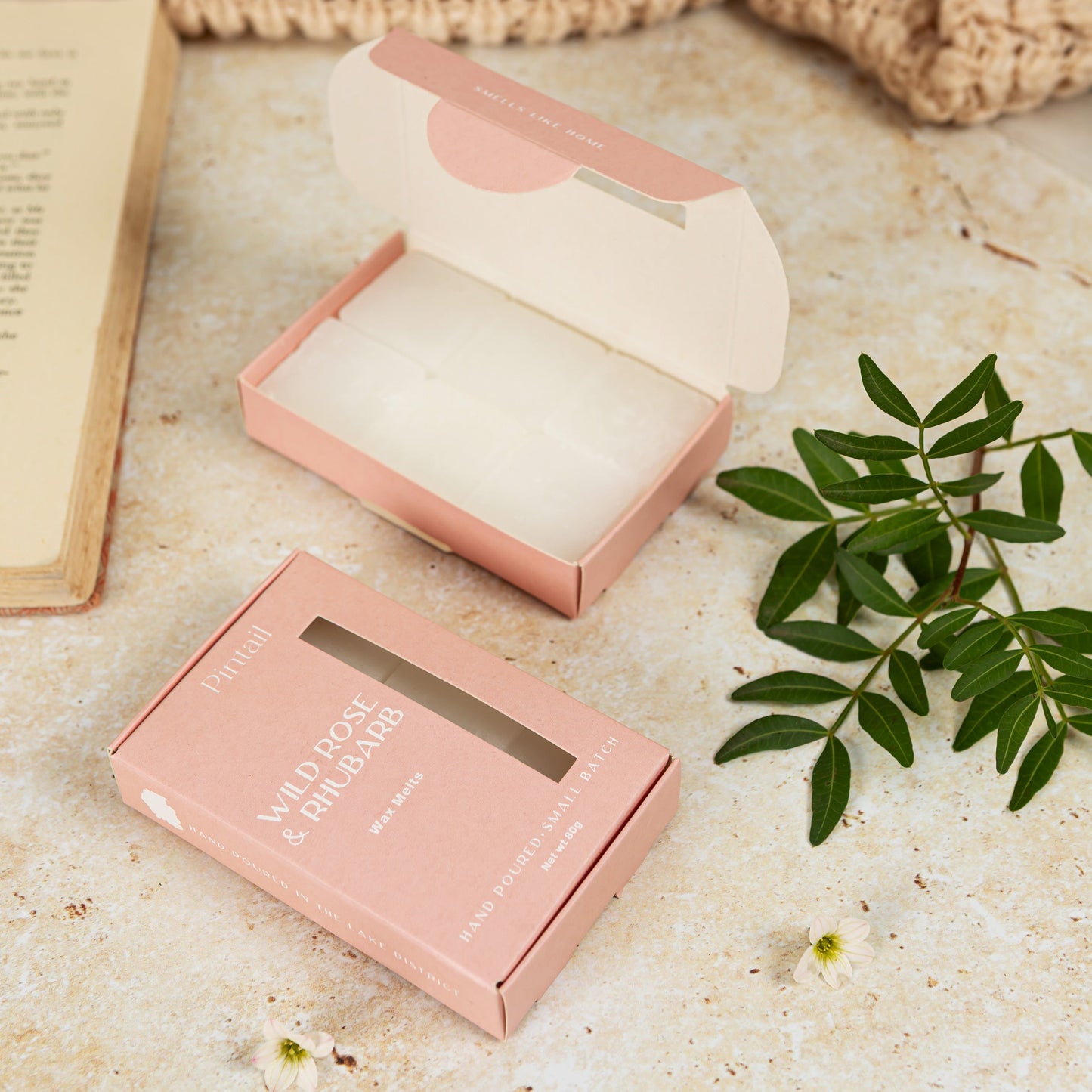 Wild Rose & Rhubarb Wax Melts