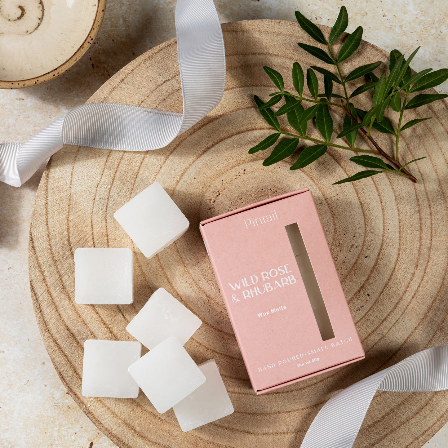 Wild Rose & Rhubarb Wax Melts
