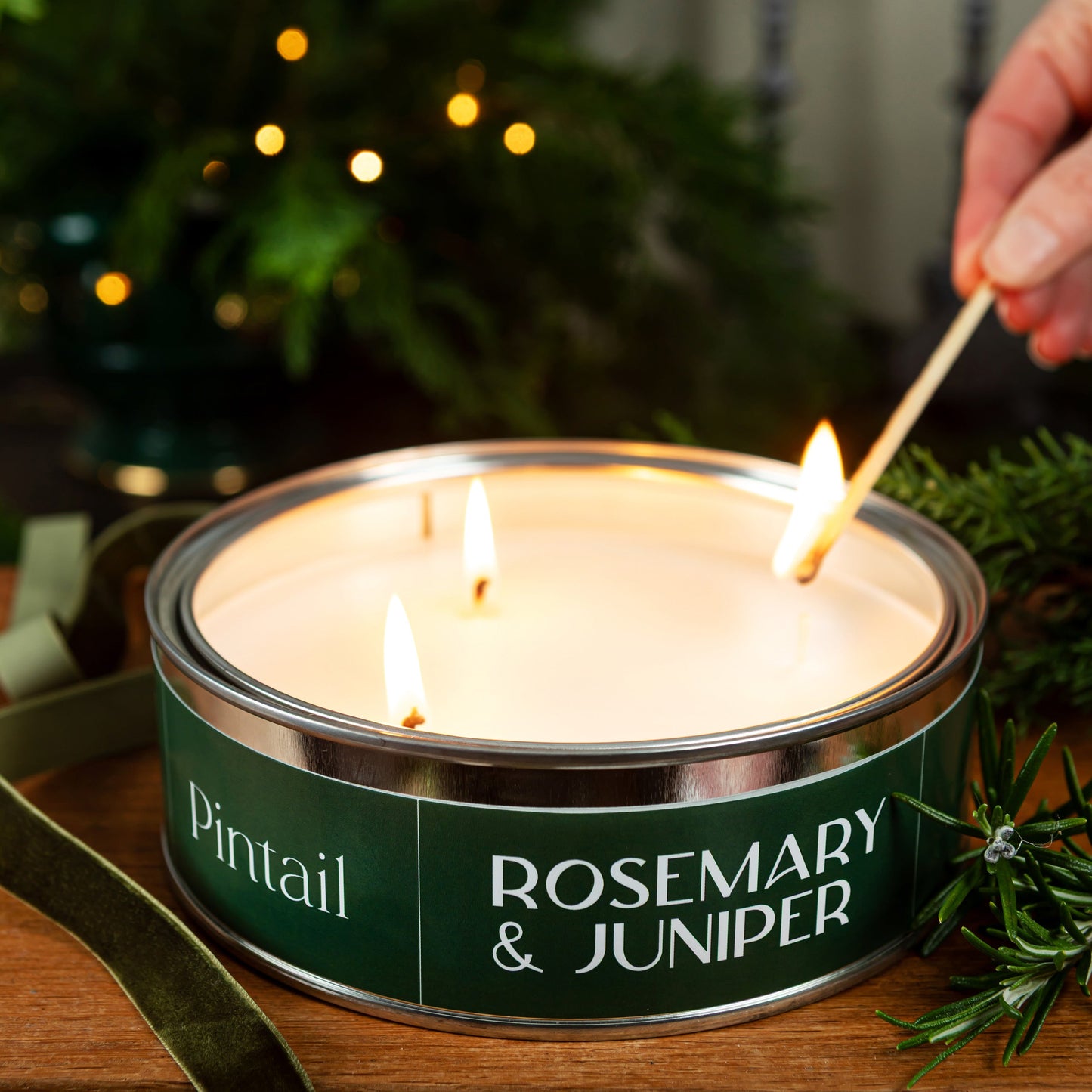 Rosemary & Juniper Triple Wick - Pre Order for September Dispatch