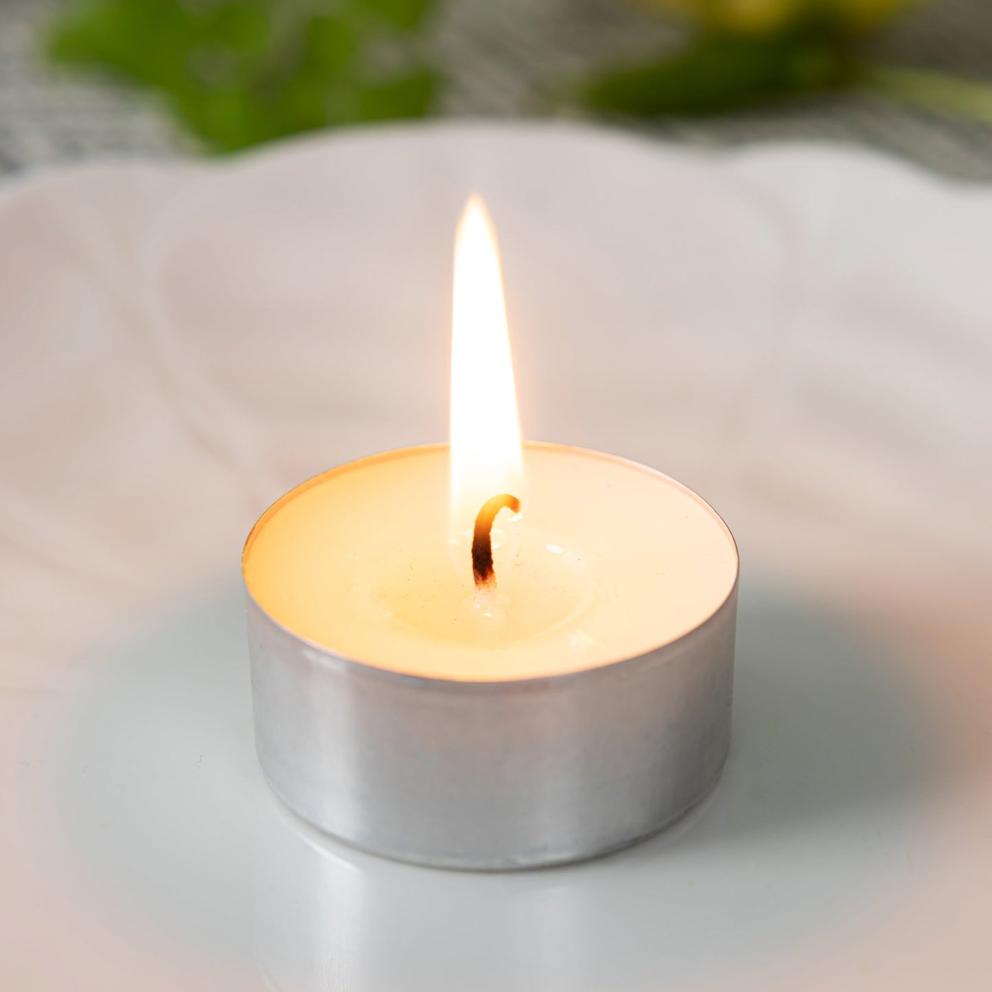 Unscented Recycled Wax Tea Lights - 24 Pack