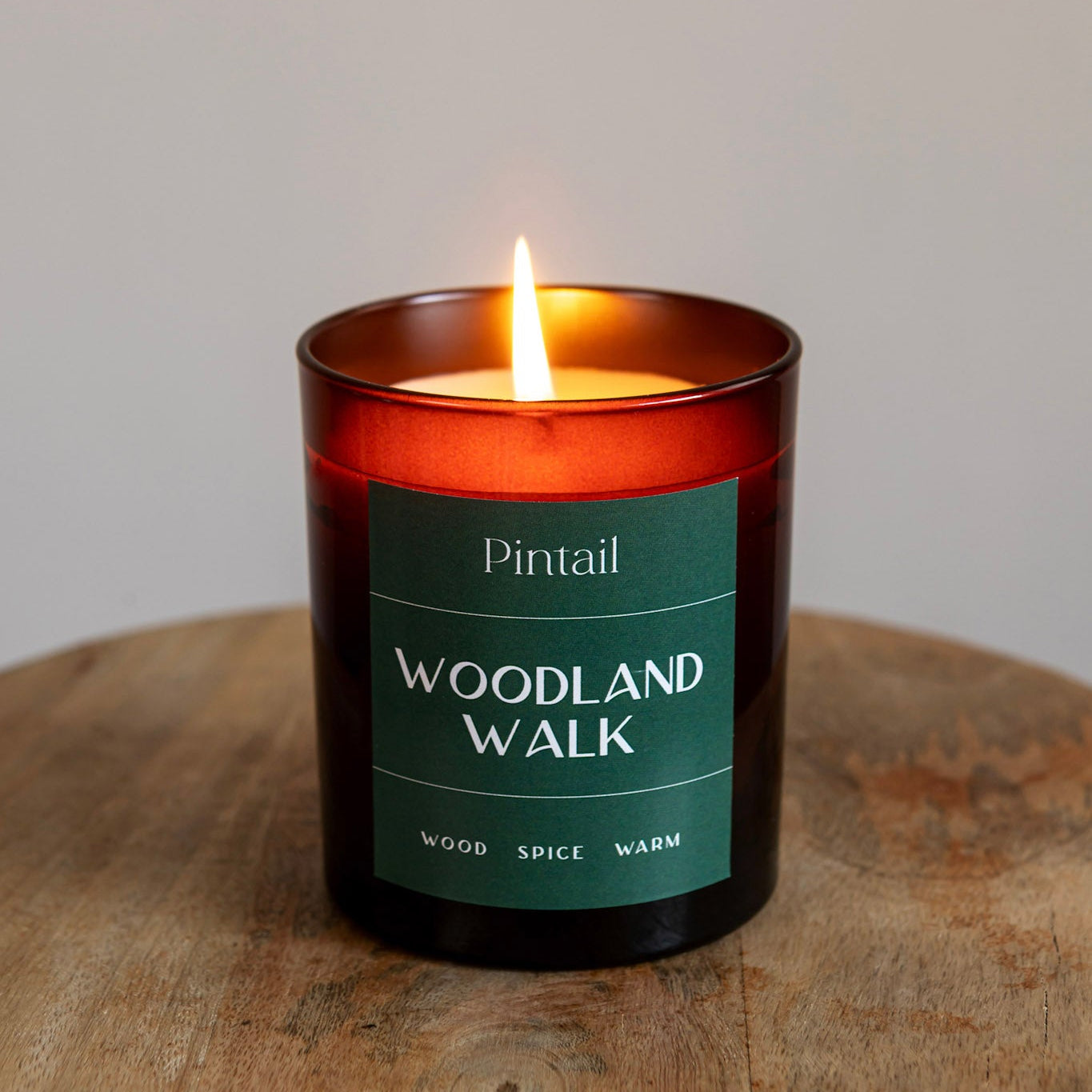 Woodland Walk Glass Candle