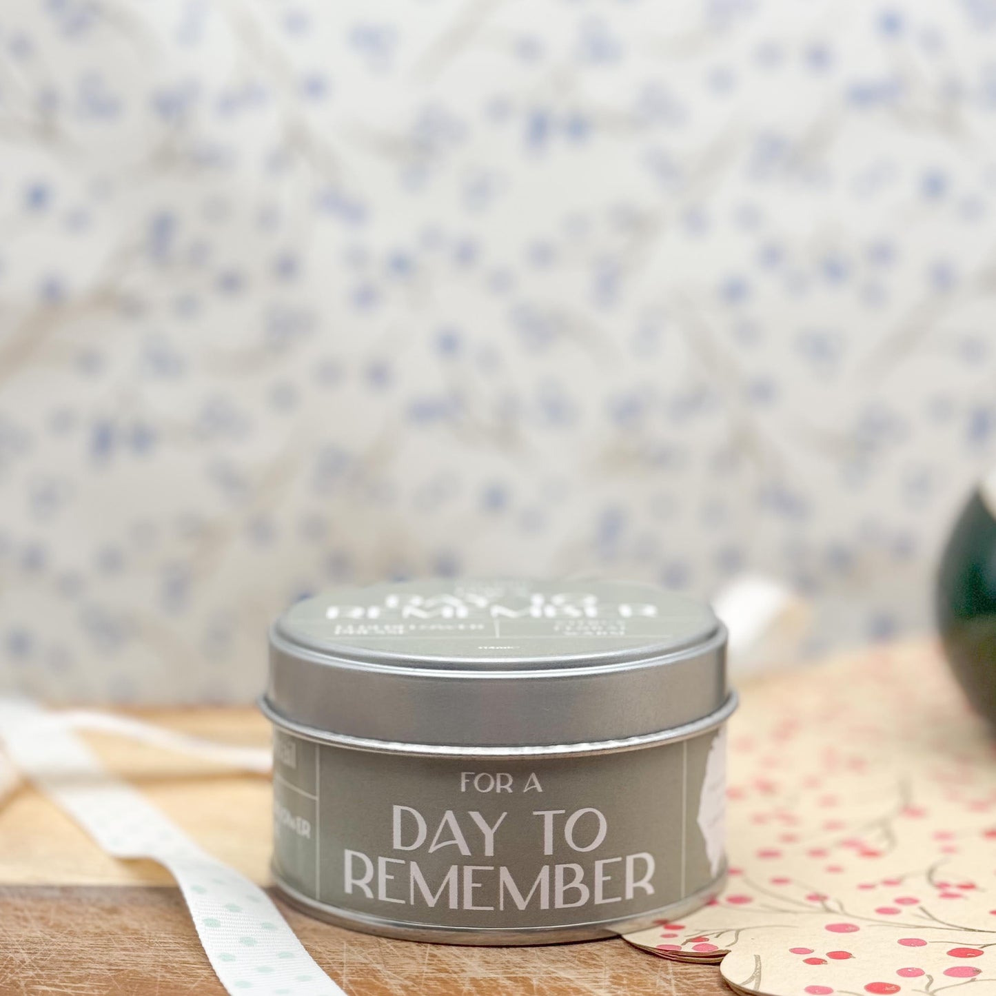 'For a Day to Remember' Elderflower Presse Occasion Candle